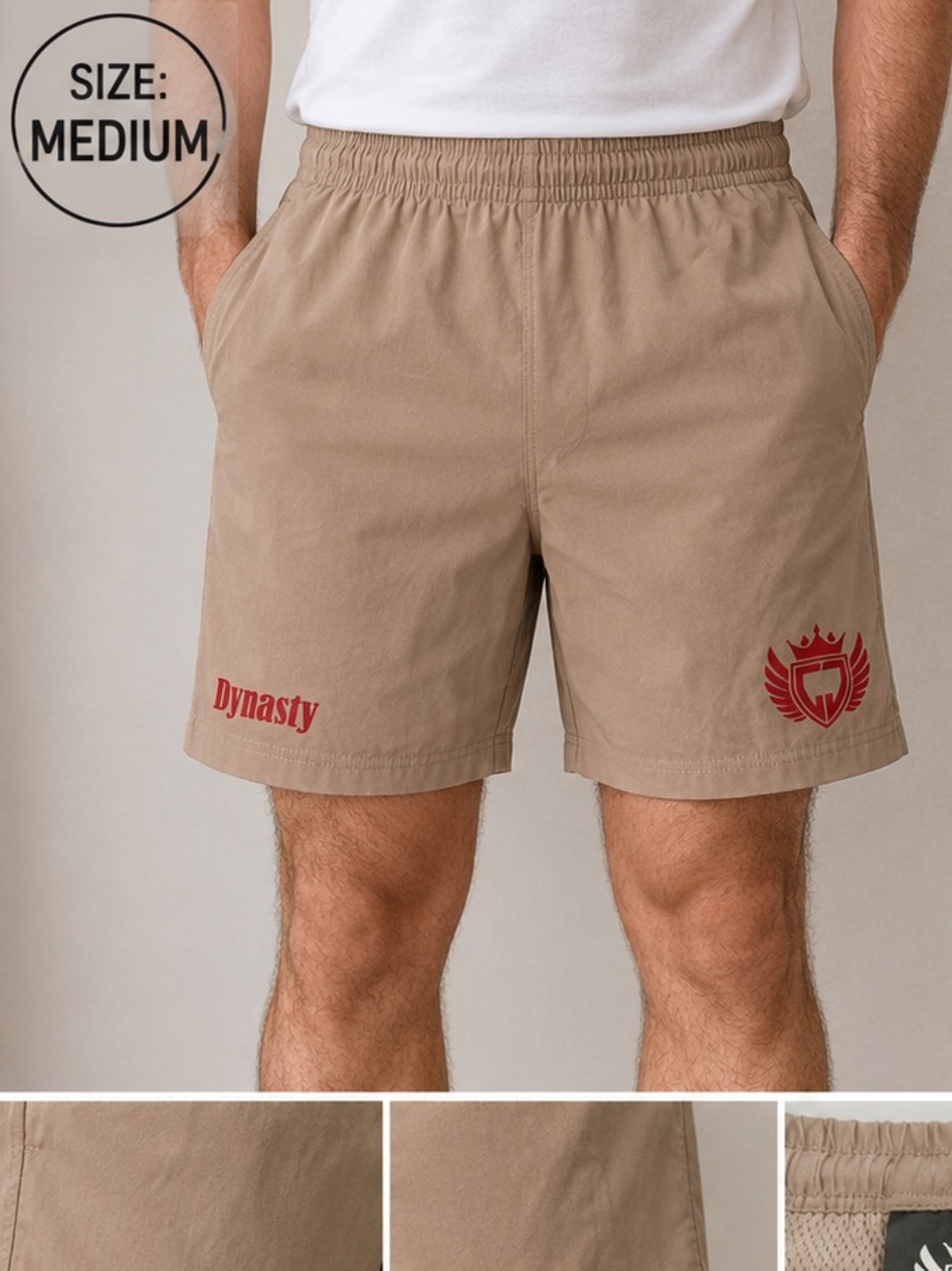 Dynasty Tan Men's Shorts MEDIUM
